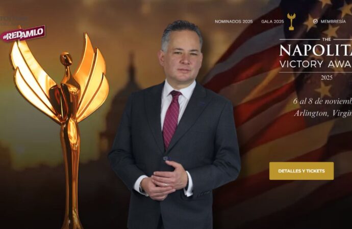 Santiago Nieto es nominado a los premios Napolitan 2025