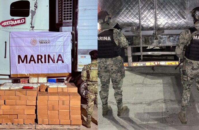 Golpe histórico: decomisan 600 kilos de metanfetamina en Sinaloa