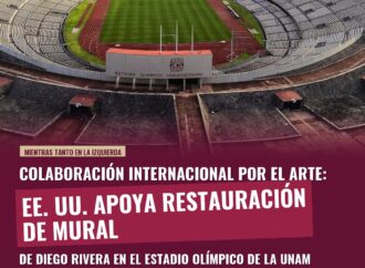 EE. UU. destina 185 mil dólares para restaurar mural de Diego Rivera en la UNAM