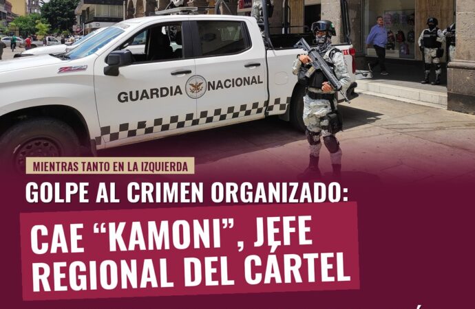 Detenido “Kamoni”, jefe regional del Cártel de Tepalcatepec en Michoacán