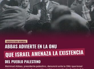 Abbas advierte en la ONU que Israel amenaza la existencia palestina