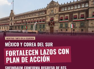 Sheinbaum y Corea del Sur: Plan de Acción 2026-2030 y regreso de BTS a México