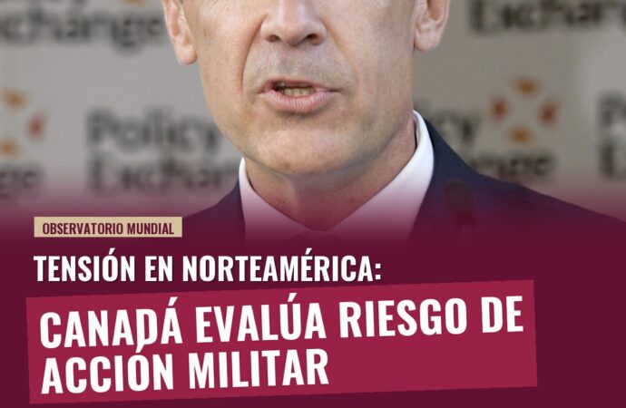 Canadá examina riesgo de acción militar de EE. UU., admite primer ministro Carney