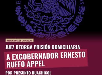 Juez otorga prisión domiciliaria a exgobernador Ernesto Ruffo Appel