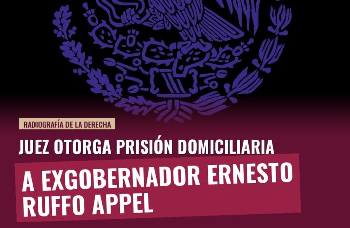 Juez otorga prisión domiciliaria a exgobernador Ernesto Ruffo Appel