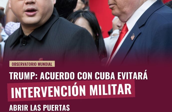 Trump: Acuerdo con Cuba evitará intervención militar