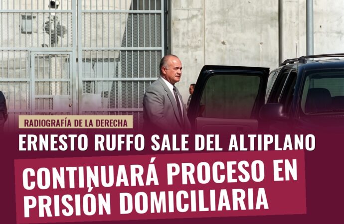 Exgobernador Ernesto Ruffo sale del Altiplano y continuará proceso en casa