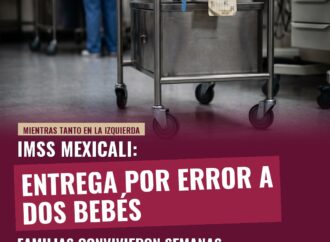 IMSS Mexicali entrega por error a dos bebés; familias convivieron semanas