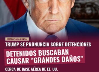 Trump: Detenidos en Reino Unido buscaban causar “grandes daños”