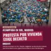 Acampada en Sol, Madrid: Protesta por vivienda exige decreto urgente