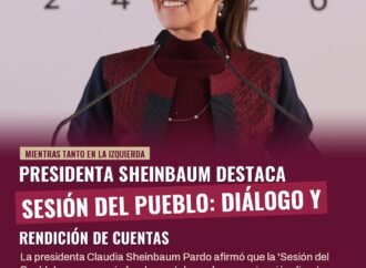 Sheinbaum: Conferencia del Pueblo es un espacio de diálogo y rendición de cuentas
