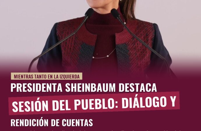 Sheinbaum: Conferencia del Pueblo es un espacio de diálogo y rendición de cuentas