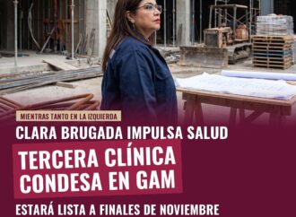 Clara Brugada anuncia tercera Clínica Condesa en GAM para noviembre