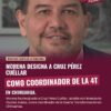 Morena designa a Cruz Pérez Cuéllar como coordinador en Chihuahua