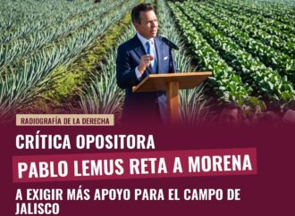 Pablo Lemus reta a Morena a exigir más apoyo para el campo de Jalisco