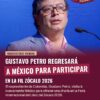 Gustavo Petro regresará a México para participar en la FIL Zócalo 2026