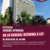 Senado aprueba en lo general reforma a Ley de Derechos de Autor
