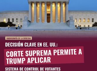 Corte Suprema de EE. UU. permite a Trump aplicar control de votantes