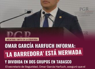 Harfuch: Cártel ‘La Barredora’ debilitado y dividido en Tabasco