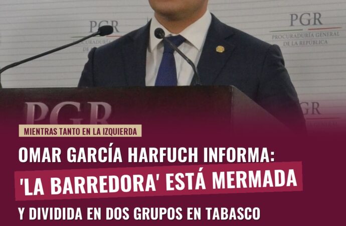 Harfuch: Cártel ‘La Barredora’ debilitado y dividido en Tabasco