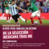 Alexis Vega analiza su retiro de la Selección Mexicana tras no ser convocado