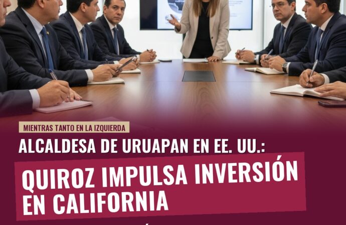 Grecia Quiroz fortalece lazos económicos en gira por California