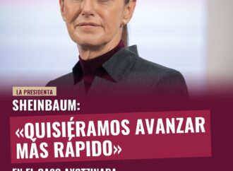 Sheinbaum: «Quisiéramos avanzar más rápido» en el caso Ayotzinapa