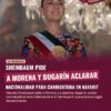 Sheinbaum pide a Morena y Bugarín aclarar nacionalidad para candidatura en Nayarit