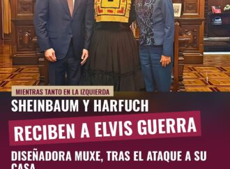 Sheinbaum y Harfuch reciben a Elvis Guerra