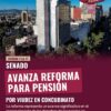 Senado avanza reforma para pensión por viudez en concubinato
