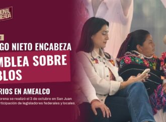 Santiago Nieto encabeza asamblea sobre pueblos originarios en Amealco