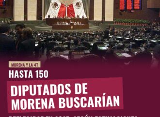 Hasta 150 diputados de Morena buscarían reelegirse en 2027, según estimaciones